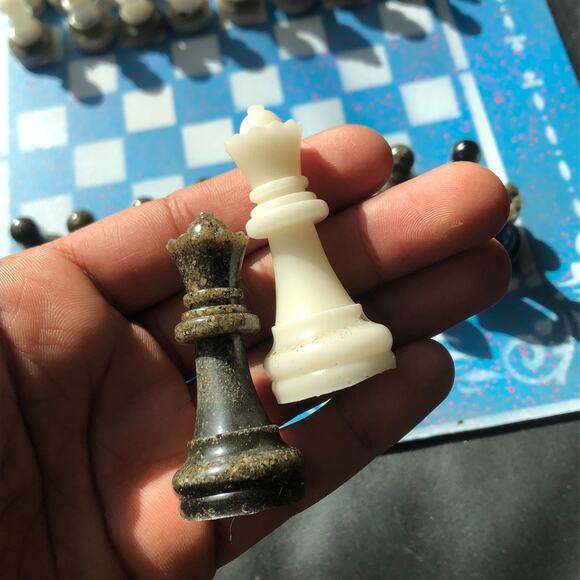 Chess Set - Sky Blue Royal - Picture 2 of 7